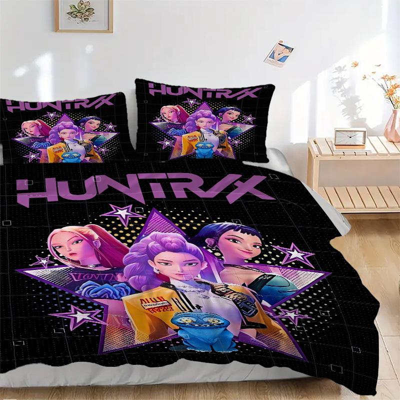 

HUNTRX Starburst Модный Комплект Постельного Белья 3 Предмета Пододеяльник Подарок для Спальни, Без НаполнителяB107 135x200cm