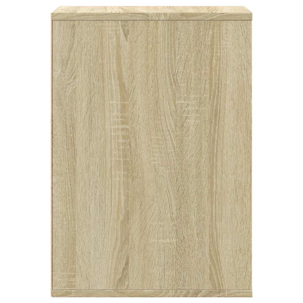 Vidaxl Komoda, Dąb Sonoma, 40X41X58 Cm, Materiał Drewnopochodny