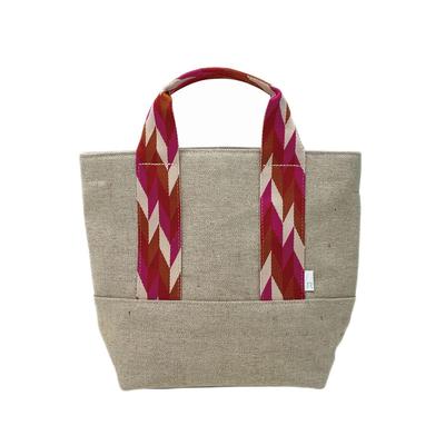 Τσάντα Tote από Γιούτα LT Deli POINT tape [Rootote] Γυναικεία (το κόκκινο)