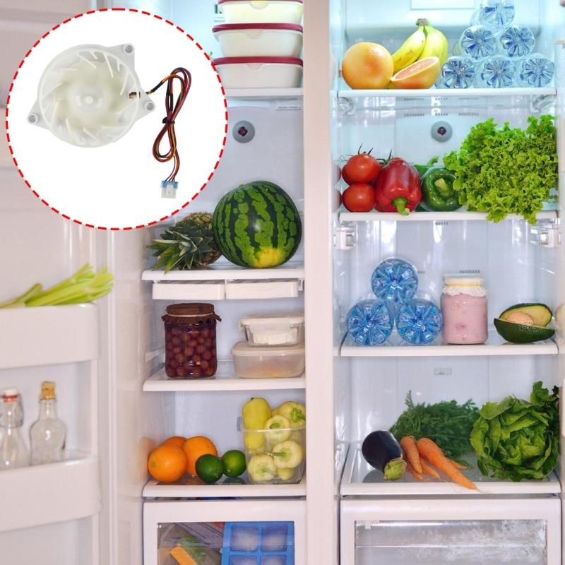 Quiet Refrigerator Evaporator Fan Motor for EAU64824806 Freezer Replacement Part Fridge Condenser Fan Motor Accessories