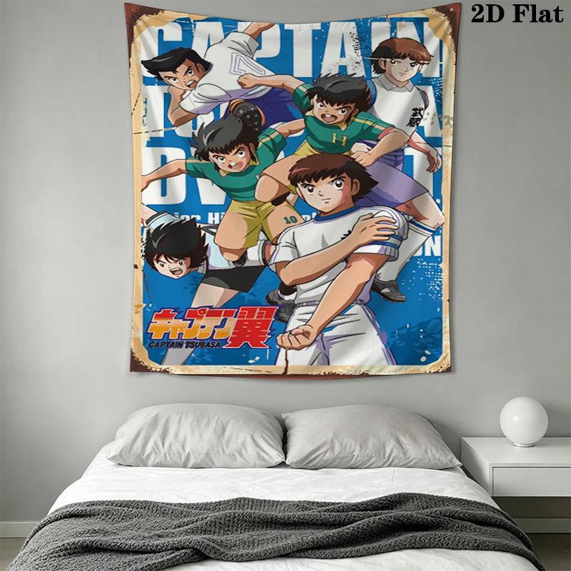Captain Tsubasa New Adventure Bedding 1 Duvet Cover 2 Pillowcase Without Core Duvet Cover And Pillowcase Soft And Comfortable Bedding Set