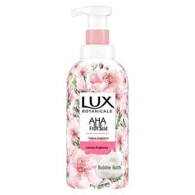 Lux Plant Extract Fruit Acid Cherry Blossom Bubble Shower Gel, 500ml