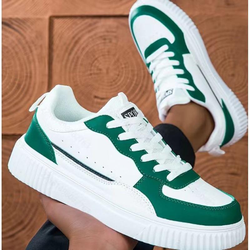 Large Size 36-45 Women's Men Sneakers Spring Autumn Breathable Sports Running Shoes Fashion Versatile Men's Leather Casual Shoes