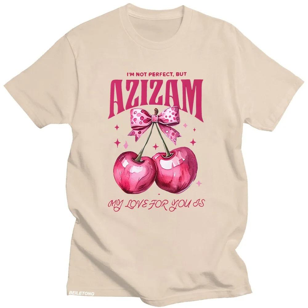 Ed Sheeran Azizam T-shirts Cute Gift for Loved Ones Tees Summer Fashion Women_Men Cotton Clothing Adorable Couple Tshirts Tops