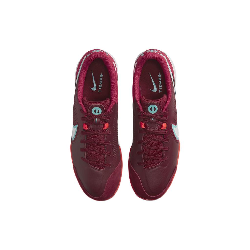 Nike Tiempo Legend 9 Academy IC Indoor Soccer Shoes Unisex Soccer Shoes Black Red DA1190-616