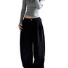 Damen American Retro Faule Sommer Weite Hosen