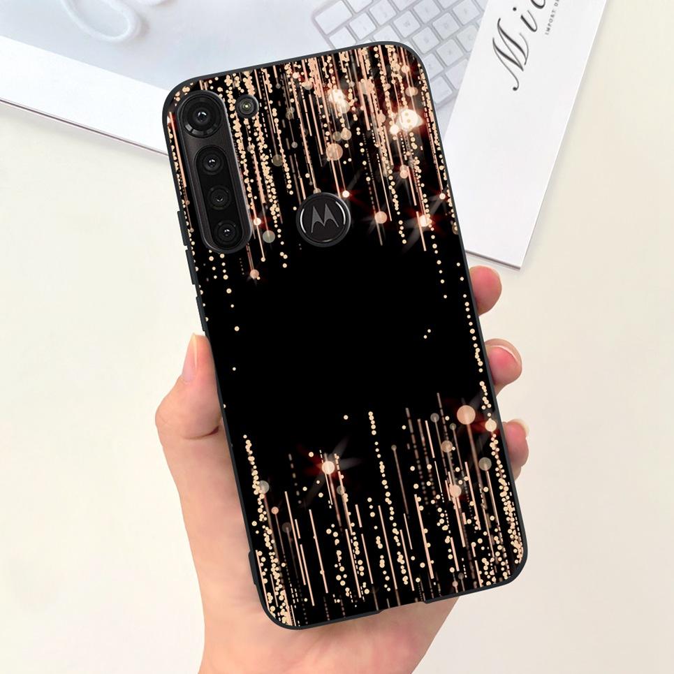 Für Motorola Moto G8 Power / G9 Power / G9 Play Rückabdeckung Coole Cartoon Mode Handyhülle Weiches Silikon Hülle MOTOG8 Power Etui