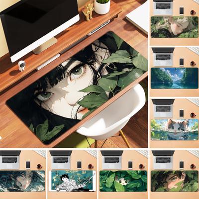 Cartoon Mouse Pad Rectangle Waterproof Home Office Gaming Computer Laptop Mousepad Desk Mat with Non-slip