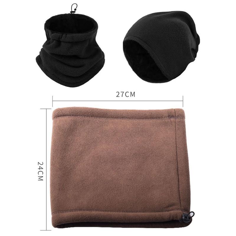 Winter MotorcycleWarm Mask Men Women Fleece Neck Outdoor Warmer Windproof Scarf Camping Hiking Balaclava Cycling Face Mask