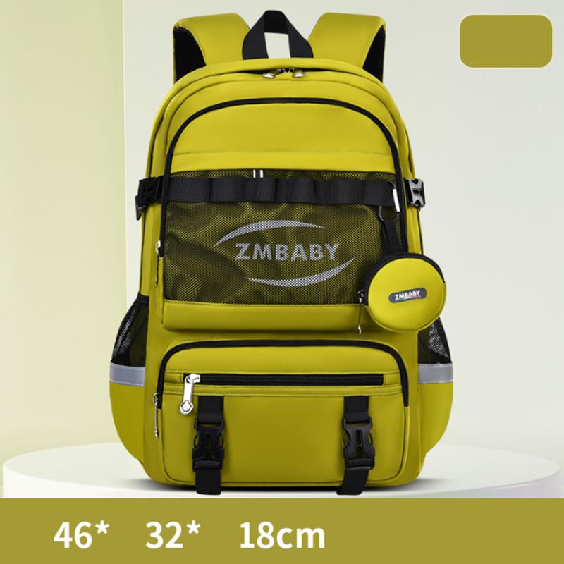 Large Capacity Backpack Student School Bags Children Backpack with Purse High School Kids Waterproof Schoolbags Teenager Bag