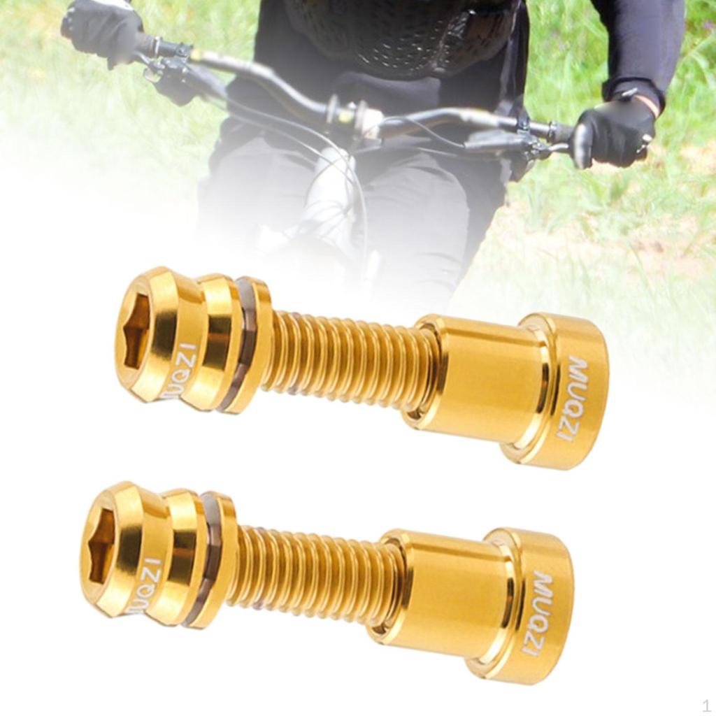 2 Set Bicycle Carbon Nuts, Durable Premium Mounting Accessories for Mountain Bikes