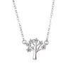Elegante koreanische Strass-Anhänger-Halskette - Damen Neujahrs- & Weihnachtsgeschenk