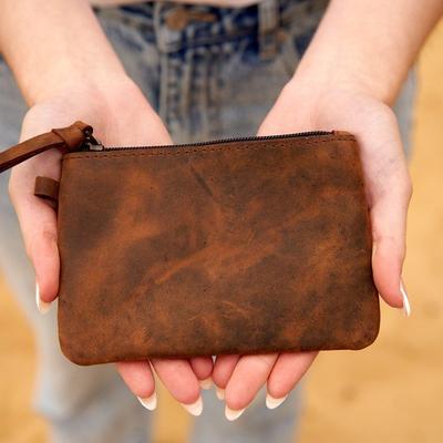 Leather Pouch, Leather Zipper Pouch, Tool Pouch, Leather Clutch, Leather Zipper Bag, Travel Bag, Leather Travel Bag