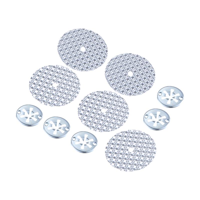 10Pcs/5Sets Silver ulation Panel Repair Kit 6715468 N90335004 ulation Panel Gasket Attachment Repair Kit Car Accessories