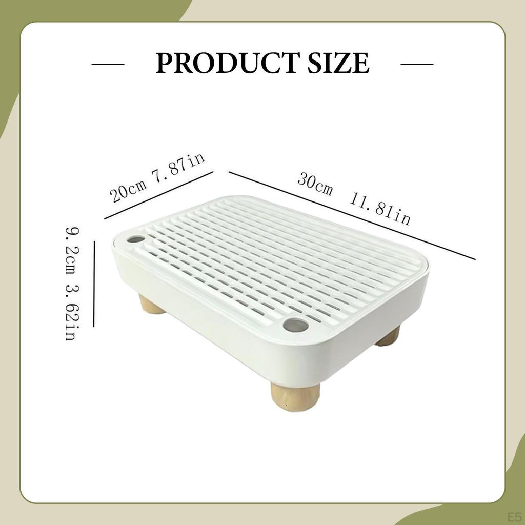 Stufen Katzenstreumatte Leicht zu Reinigen mit Funktion für Kätzchen und Seniorenkatzen Rutschfeste Trittstufe