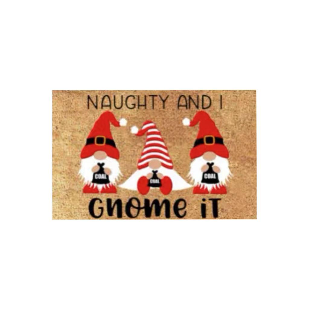 Christmas Carpet Entrance Door Non-slip Absorbent Foot Mat Thick Porch Carpet Mat