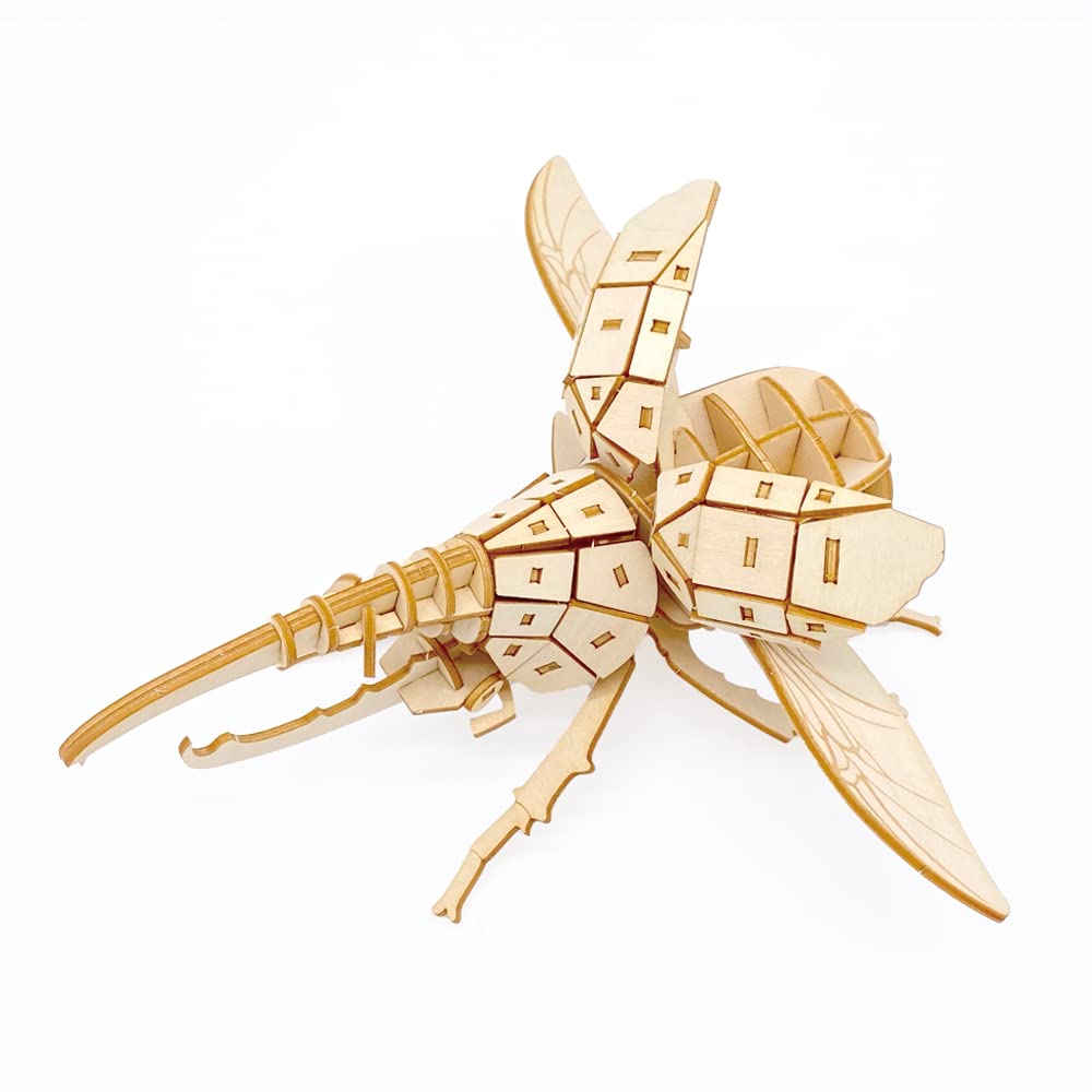 Make Your Own Pocket Bugs Hercules Beetle Instruction Manual (Japanese Included)