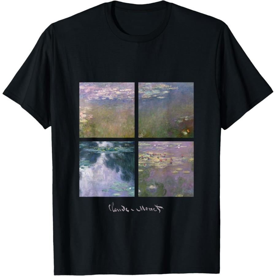 Water Lilly Collection Monet T-Shirt XXXXXL чёрный