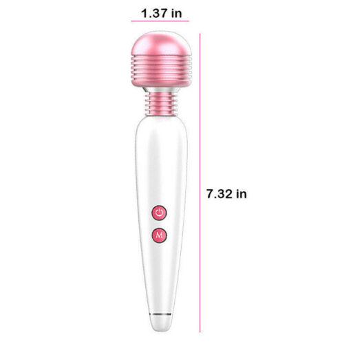 Vibrační dildo Více rychlostní vibrátor Masážní přístroj G-bodu Kouzelná hůlka