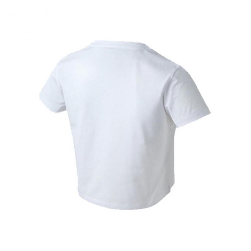 New Balance Half Club  Nbned2w582 Wh CenTer Logo Slim FiT ShorT Sleeve Tee Women S T ShirT