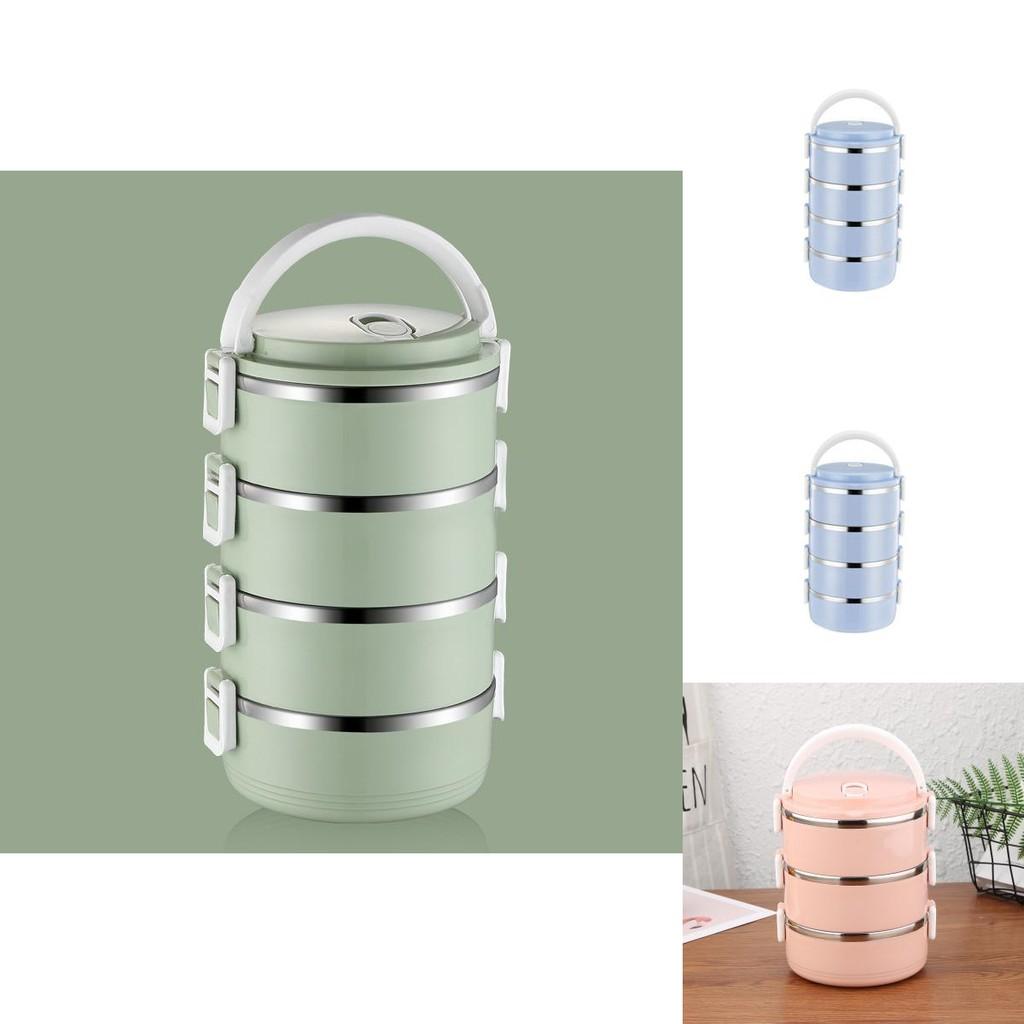 Edelstahl Bento Box mit mehrschichtigem Design für Erwachsene, für den Heim- und Außenbereich