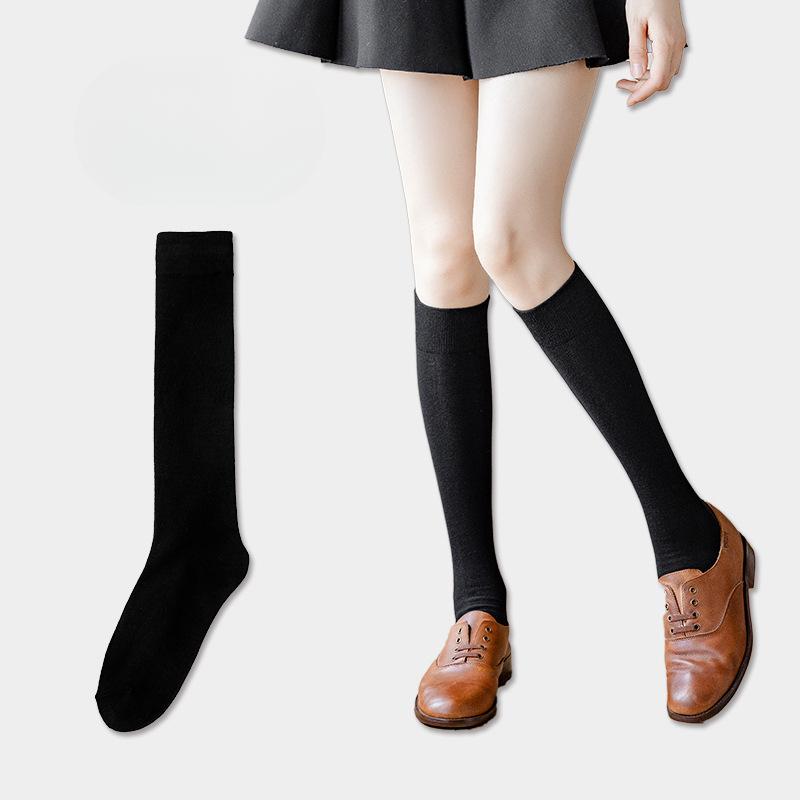Women In The Spring and Autumn Fashion New Their Calf Cotton Socks