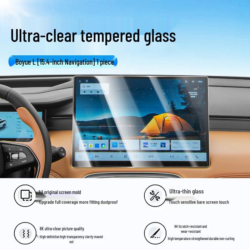 HD Screen Protector for Geely Boyue L Console (25-26 Models)