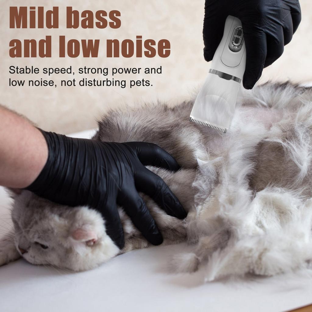 Pet Shaver Dog 4 In 1 Electric Hair Pet Clipper Cat Digital Display Nail Grinding Device Hair