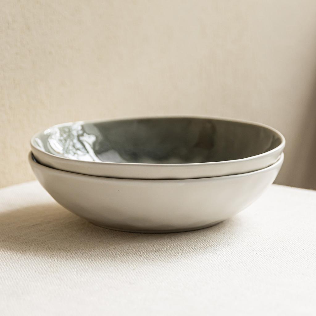 High Value Ice Crack Glaze Ceramic Bowl Household Open Bowl Vegetable Bowl Salad Bowl Tableware Round Large Bowl Ramen Bowl