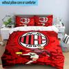 3PCS Ac Football Club 3pcs Bedding,Including 3PCS Duvet Cover And 2pcs Pillowcases Perfect for Christmas,Ideal for Bedroom, Dormitory