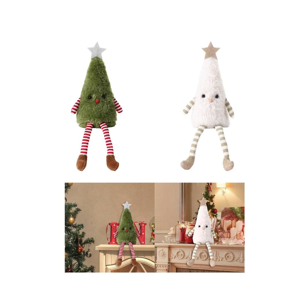 Plush Christmas Tree Doll Christmas Decoration Creative Xmas Ornament for