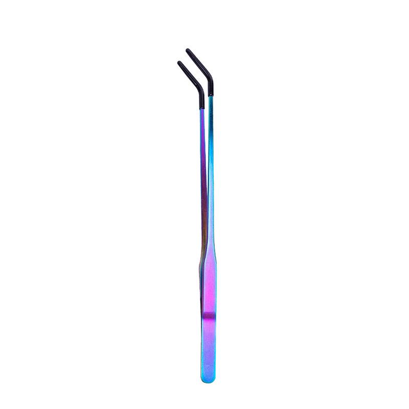 Popular Stainless Steel Tweezers with Silicone Tips for Reptile Feeding and Aquatic Plant Care