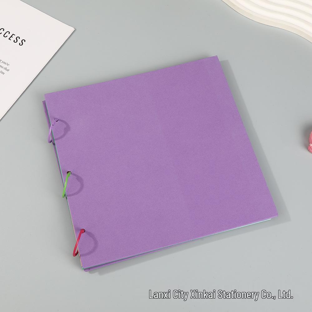 A4 Polaroid Photo Album – DIY Scrapbook with Retro Kraft Paper 29x21cm/21x21cm