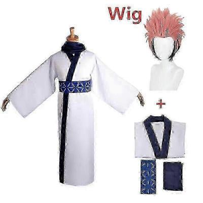 Jujutsu Kaisen Ryomen Sukuna Kostium Cosplay dla Dorosłych Mężczyzn Kobiet Kimono Hanfu Anime Strój na Halloween