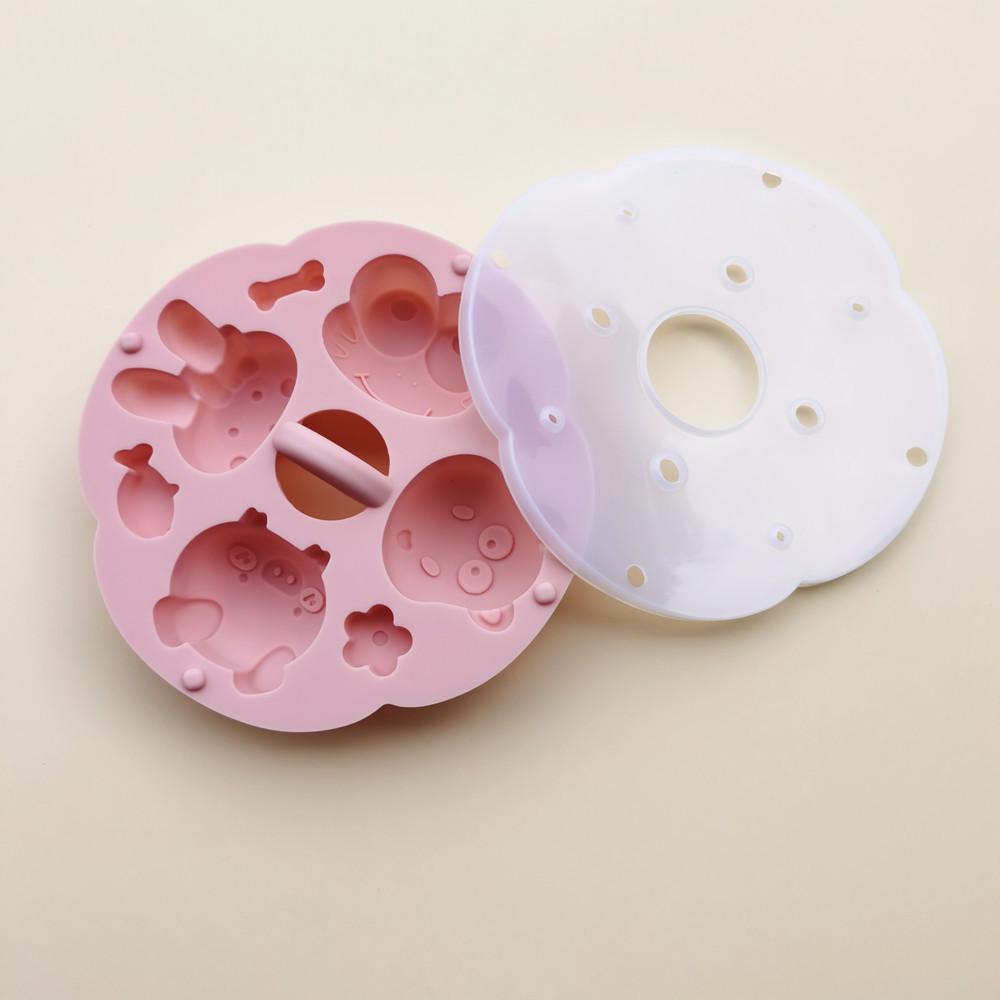 

Силиконовая форма для торта, Форма для парового рисового пирога, Форма в виде мультяшного персонажа, Форма для пирога из волос, Дизайн для приготовления на пару, Формы для детского прикорма Pack of 1