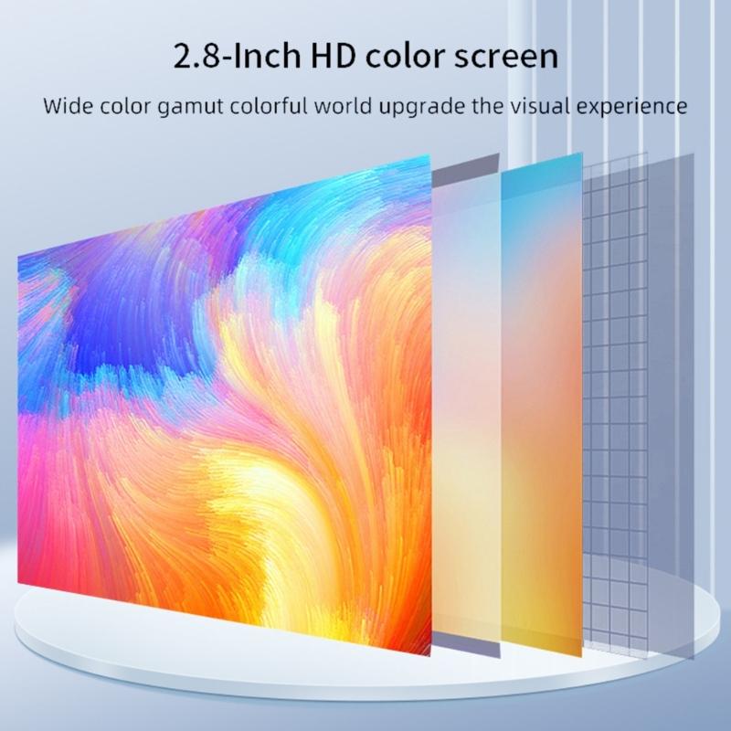 2.8in Color Screen Code Reader OBD2 Scanner Battery Tester Auto Diagnostic Scan Tool with Freeze Frame Readiness