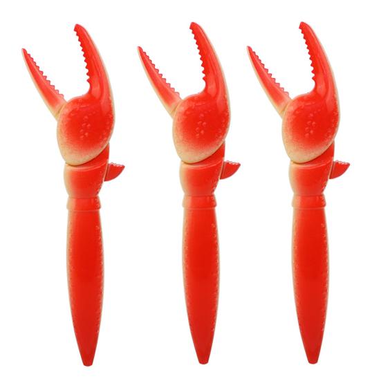 1/3Pcs Ballpoint Pen Adorable Lobster Claws Shape Gel Pen Comfortable Grip Smooth Writing Student Pen for School Home