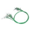 10Pcs 50cm Fishing Wire Rigs   S Anti Bite Fishing Line   S with Swivels Ine   S
