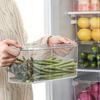 Fridge Organizer Stackable Refrigerator Organizer Bins With Lids Clear Fruit Storage Containers Freezer Pantry Kitchen Organizer