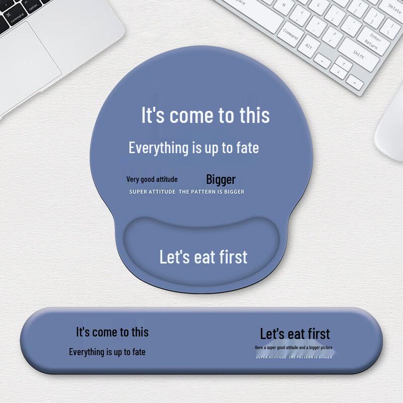 Ergonomic Wrist Rest Mouse and Keyboard Pad Set