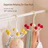 Rotating Six-Claw Hook for Handbags - Perfect for Dormitory Storage
