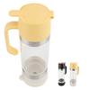 Honey Dispenser 350ml Clear Glass Syrup Dispenser with Handle Prevent Dripping Honey Container for Coffee Shops Restaurants Home