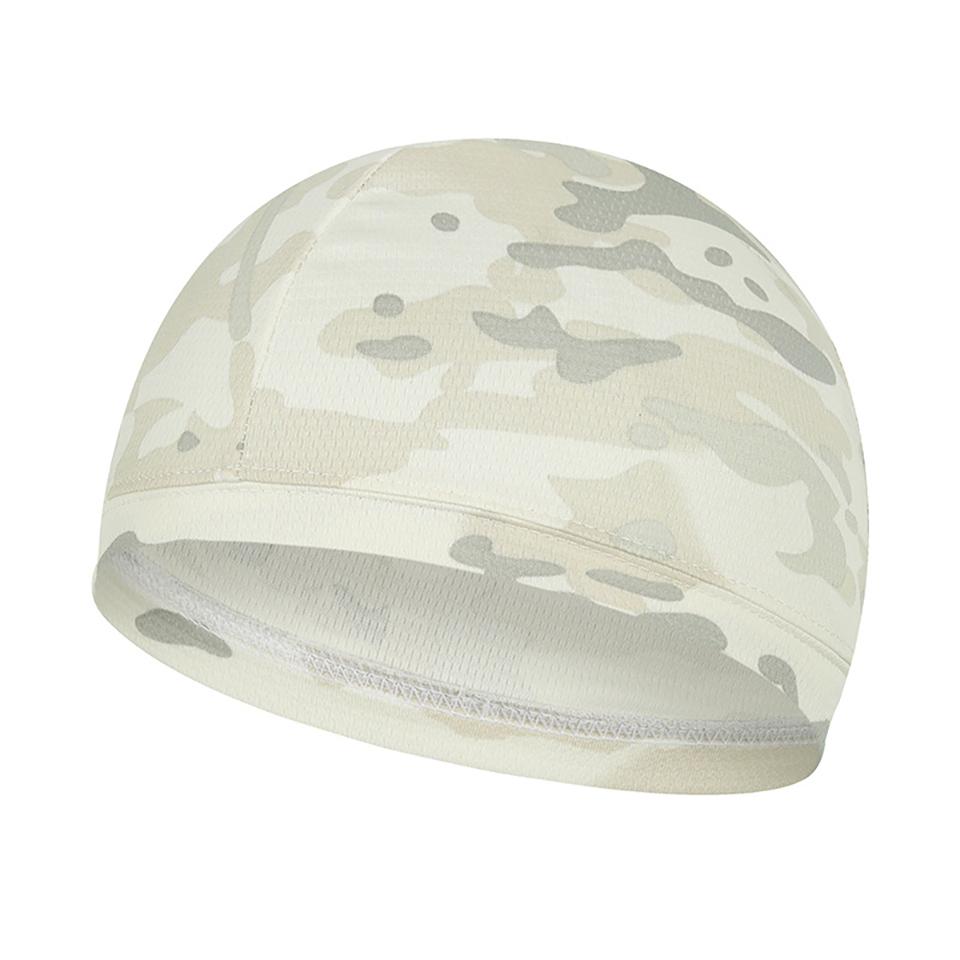 Cycling Hiking Cap Breathable Quick Dry Mesh Camo Print Bike Motorcycle Helmet Liner Sweat Wicking Sports Running Hat