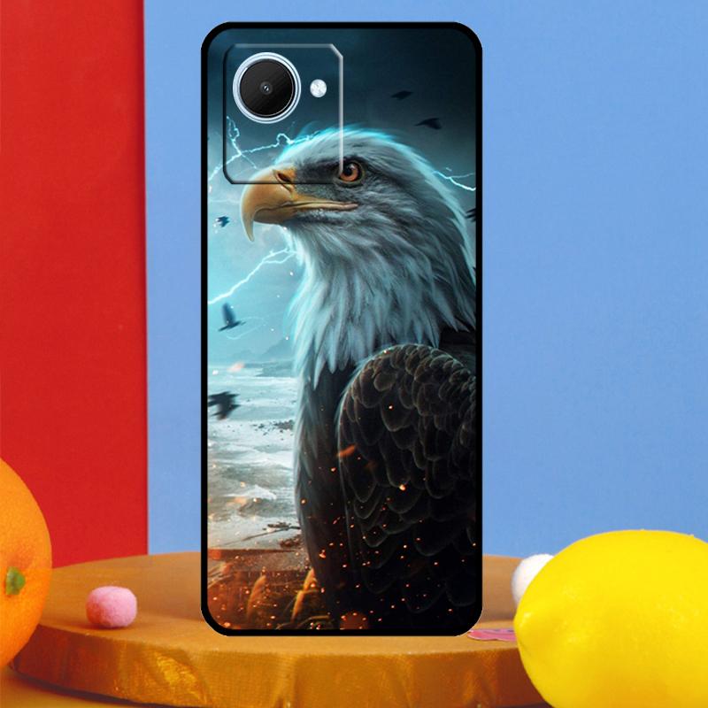 Eagle Hawk Bird Animal For Realme 15 Pro 13 12 11 10 14 Pro Plus C65 C67 C63 C61 C55 C51 C53 C35 C75 GT6 GT7 Case