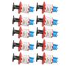 10PCS Electrical Circuit Breaker Lockout PIS Pin Inward Miniature Insulation Lock for Industrial Power Isolation Area