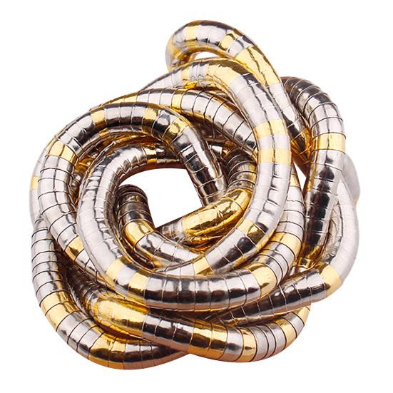 Unisex individuelt slangekjede bøybart slangekjede Luster Fleksibel Justerbar Design Hip Hop Style Street Dance Cosplay Performance Smykker