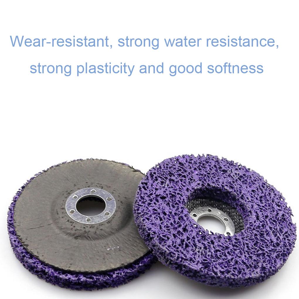 Strip Disc Household Accessories Durable Stable Performance Convenience Angle Grinders Practical Friction Aluminum Wheel