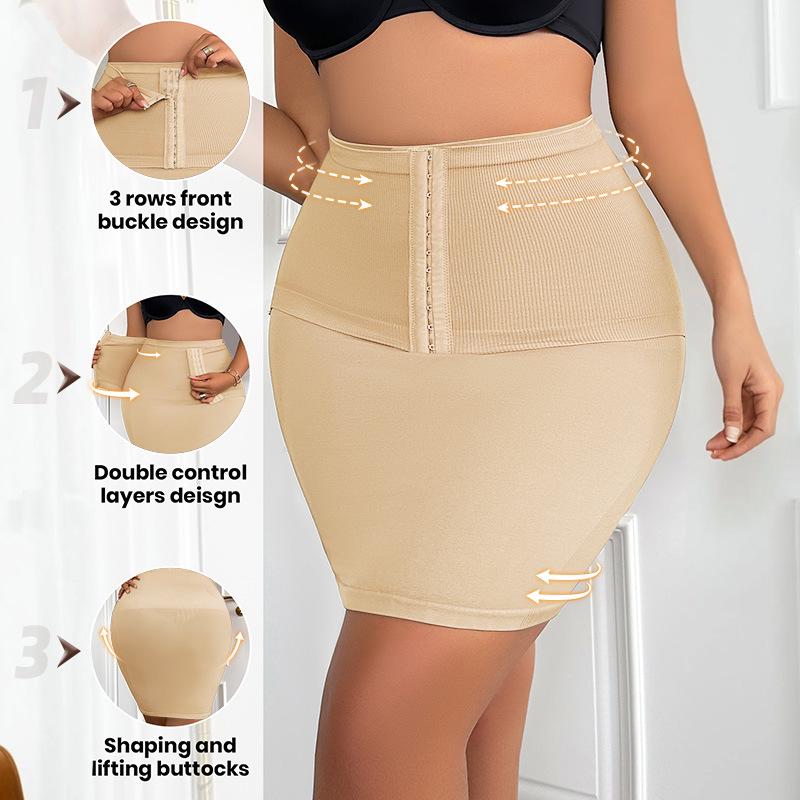 

Брюки-кюлоты с высокой талией для контроля живота после родов для женщин - Подъем бедер и коррекция фигуры 4XL бежевый