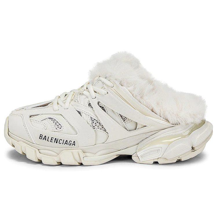Balenciaga Track Mule Beige Women's 688676W3CQ89700
