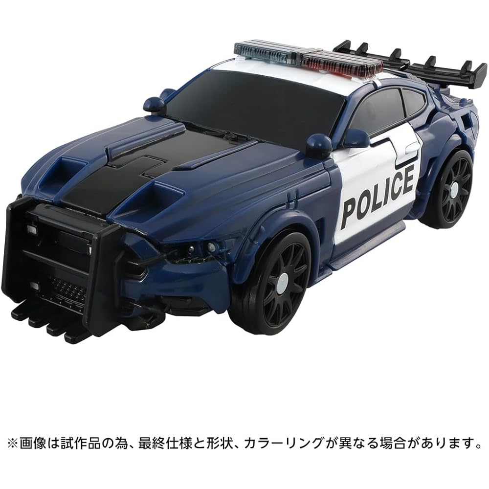Takara Tomy T-Spark Studio Series Transformers TS-16 Decepticon Barricade Action Figure with Articulated Joints